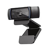 Logitech C920x HD Pro PC Webcam, Full HD 1080p/30fps Video, Clear Audio, Light Correction, Works with Microsoft Teams, Google Meet, Zoom, Nintendo Switch 2’s New GameChat Mode, Mac/Tablet- Black