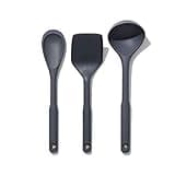 OXO Good Grips 3-Piece Silicone Utensil Set, Gray, One size
