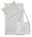 UNMERA Acupressure Mat and Pillow Set, Natural Linen & Coconut Fiber Filling