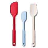 OXO Good Grips 3 Piece Silicone Spatula Set, One Size, Multi, Multicolor