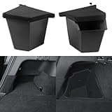 Yieokei Tesla Model Y Juniper Rear Trunk Storage Bins 2025 2026 Tesla Model Y Juniper Trunk Organizer Storage Box with Cover TPE Tesla Model Y Juniper Accessories