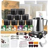 FAIRYELF Candle Making Kit for Adults, Soy Wax & Wax Melter, DIY Candle Kit